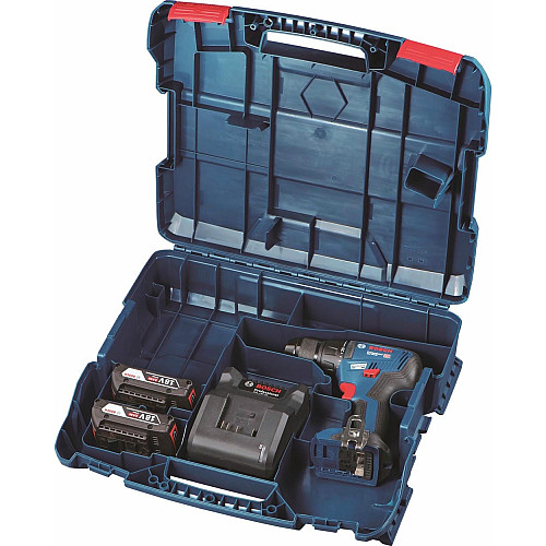 Шуруповерт-дрель аккумуляторная Bosch Professional GSR 18 V-50 18В 2x2А·час 50Нм 460·1800об/мин 1кг