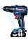 Шурупокрут-дриль акумуляторний Bosch Professional GSR 18 V-50 18В 2х2А·год 28·50·50Нм 460·1800об/хв 1кг кейс аксесуари
