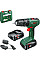 Шурупокрут-дриль акумуляторний Bosch EasyImpact 18V-40 18В 2х1.5А·год 20·38Нм 0-430·0-1650об/хв кейс ЗП 1.4кг