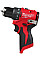 Шуруповерт-дрель аккумуляторная Milwaukee M12 BLDDRC-0 12В 40Нм 0-1700об/мин 0.8кг без АКБ и ЗП