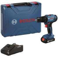 Шурупокрут-дриль ударний акумуляторний Bosch Professional GSB 183-LI 18В 1х2А·год 21-56Нм 374-1815об/хв кейс 1.2кг