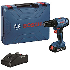 Шуруповерт-дрель ударная аккумуляторная Bosch Professional GSB 183-LI 18В 1х2А·час 21-56Нм 374-1815об/мин кейс 1.2кг