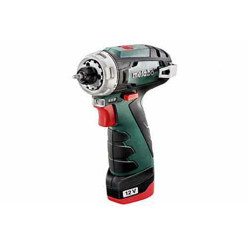 Шурупокрут-дриль акумуляторний Metabo BS Basic 12В 2x2А·год 17·34Нм 0-360·0-1400об/хв 0.95кг