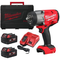 Гайковерт ударный аккумуляторный Milwaukee M18 FHIW2F12-502X 18В АКБ 2х5А·час 2034Нм 0-2000об/мин 1/2