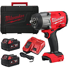 Гайковерт ударний акумуляторний Milwaukee M18 FHIW2F12-502X 18В АКБ 2х5А·год 2034Нм 0-2000об/хв 1/2