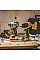 Набір із двох акумуляторних інструментів DeWalt 18В XR дриль-шурупокрут DCD709 шурупокрут ударний DCF80 акб 2х2А·год ЗП та кейс 5.9кг