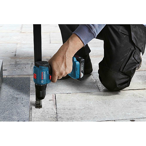 Шуруповерт-дрель аккумуляторная Bosch Professional GSR 185-LI 18В 2х2.0А·час 50Нм 500·1900об/мин 0.9кг