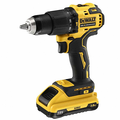 Набор из двух аккумуляторных инструментов DeWalt дрель-шуруповерт DCD709 шуруповерт ударный DCF809 акб 2х4А·час ЗП кейс 6.5кг