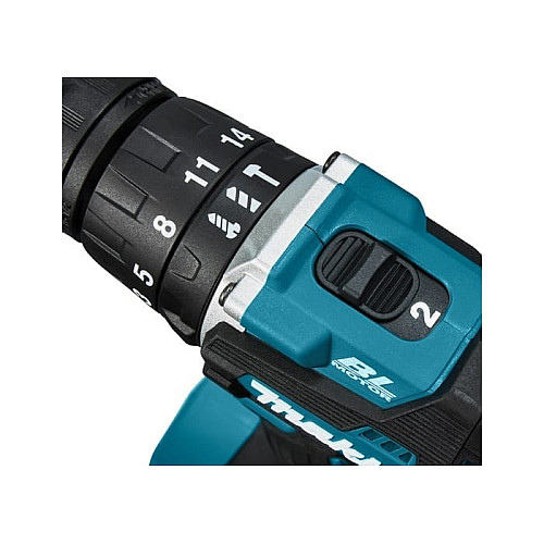 Шуруповерт-дрель аккумуляторная Makita DHP487Z 18В 25·40Нм 0-500·0-1700об/мин 1.4кг без АКБ и ЗП