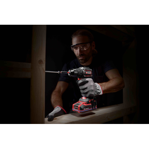 Шурупокрут-дриль ударний акумуляторний Einhell Professional TP-CD 18/50-C Li-i BL - Solo 18В 50Нм 0-500·0-2000об/хв LED 0.99кг без АКБ та ЗП