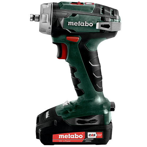 Шурупокрут-дриль акумуляторний Metabo BS 18 QUICK 18В 2х2А·год 24·48Нм 0-450·0-1600об/хв 1.4кг