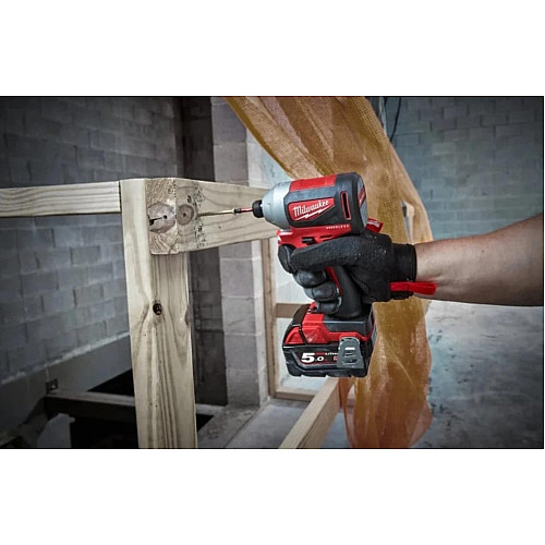 Вертолет ударный аккумуляторный Milwaukee M18 BLID2-0X 18В 180Нм 1700-3400об/мин кейс 1.7кг без АКБ и ЗП