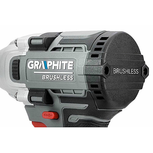 Гайковерт ударный GRAPHITE Energy+ 18В 330Нм 2600об/мин 1/2
