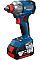 Гайковерт ударний акумуляторний Bosch Professional GDX 18V-285 18В 2x4А·год до 285Нм 3600об/хв квадрат 1/2