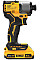 Шуруповерт ударный аккумуляторный DeWalt XR Li-Ion PowerStack 18В 1х1.7А·час 192Нм 3200об/мин 4200уд/мин кейс 0.88кг без ЗУ
