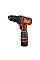 Шуруповерт-дрель аккумуляторная Tekhmann TCD-12/2 BS Kit 12В 1х2А·час 30Нм 0-400·1400об/мин 1кг кейс с принадлежностью