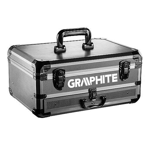 Шуруповерт-дрель аккумуляторная GRAPHITE Energy+ 18В 2х2.0А·час 44Нм 0-1250об/мин набор 109шт принадлежности кейс 7.35кг