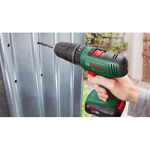 Шурупокрут-дриль акумуляторний Bosch EasyImpact 18V-40 18В 2х2А·год 20·38Нм 0-430·0-1630об/хв кейс ЗП 1.4кг