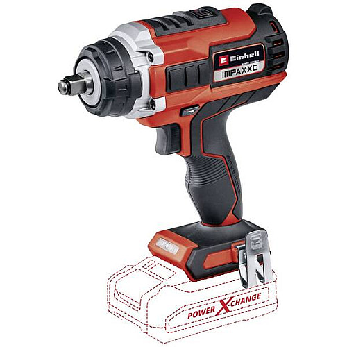 Гайковерт ударный аккумуляторный Einhell Professional IMPAXXO 18/400 - Solo PXC 18В 400Нм 2100-3300об/мин 2кг без АКБ и ЗП