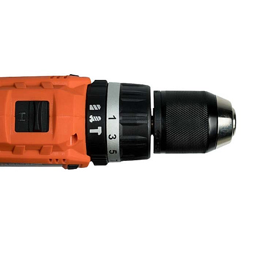 Шуруповерт-дрель аккумуляторная Tekhmann TCD-45/i20 BS KITBOX 20В 45Нм 1x2.0А·час 0-400·1500об/мин 1.7кг