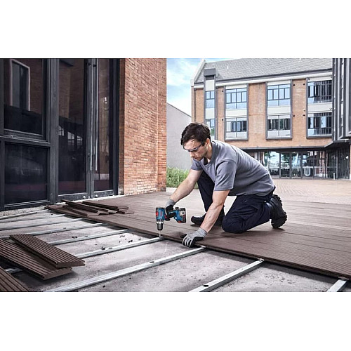 Шуруповерт-дрель ударная аккумуляторная Bosch Professional GSB 18V-65 18В 31·65Нм 0-2100об/мин кейс 1.12кг без АКБ и ЗП