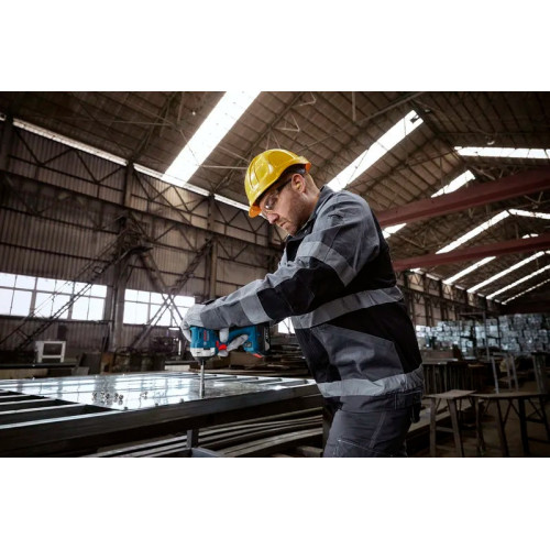 Гвинтоверт ударний акумуляторний Bosch Professional GDR 18V-215 18В 215Нм 3800об/хв M6-M16 1кг без АКБ та ЗП