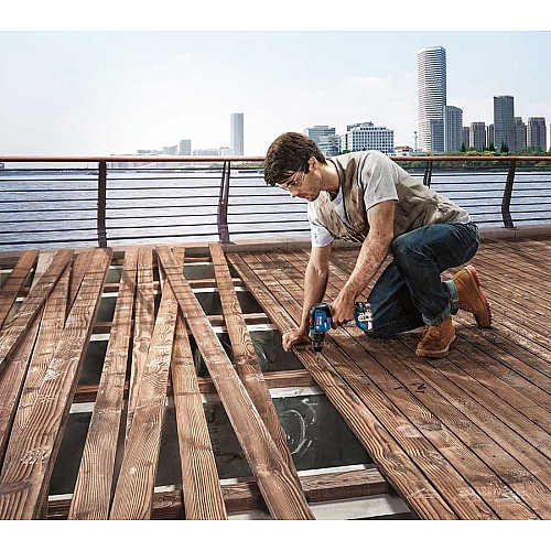 Шуруповерт-дрель ударная аккумуляторная Bosch Professional GSB 18 V-50 18В 2х2.0А·час 28·50Нм 460-1800об/мин кейс ЗП 1.1кг