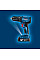 Шурупокрут-дриль ударний акумуляторний Bosch Professional GSB 185-LI 18В 2х2.0А·год 50Нм 500·1900об/хв кейс 1кг