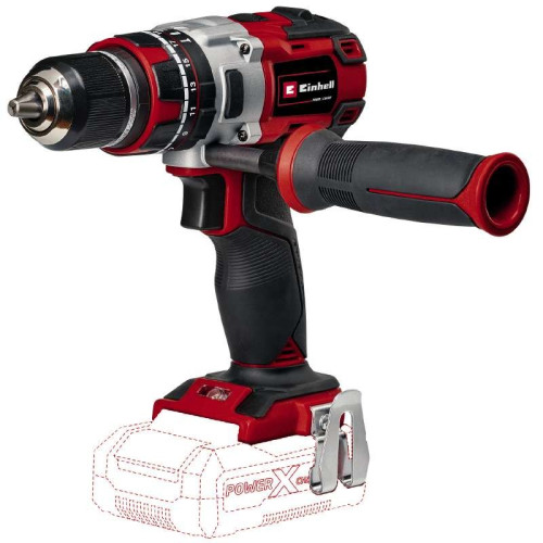 Шурупокрут-дриль ударний акумуляторний Einhell Professional TP-CD 18/80 Li-i BL - Solo PXC 18В 80Нм 0-500/0-1800об/хв 1.43кг без АКБ та ЗП