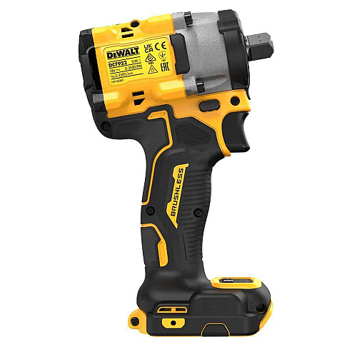 Гайковерт ударний DeWalt XR Li-Ion 18В 610Нм 2500об/хв 3550уд/хв 1/2
