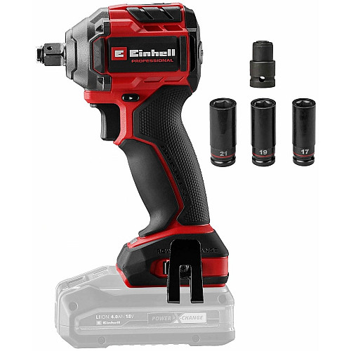 Гайковерт ударный аккумуляторный Einhell Professional TP-CW 18/260-C Li BL-Solo 18В 260Нм 0-2700об/мин 0.95кг без АКБ и ЗП