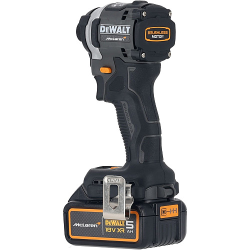 Шуруповерт-дрель ударная аккумуляторная DeWALT McLaren F1 TEAM LIMITED EDITION 18В 2х5А·час 205Нм 1000-2800-3250об/мин кейс ЗП 1.0кг
