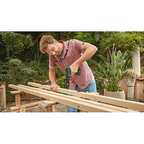 Шурупокрут-дриль акумуляторний Bosch EasyImpact 18V-40 18В 1х1.5А·год 20·38Нм 0-430·0-1650об/хв кейс ЗП 1.4кг