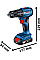 Шурупокрут-дриль ударний акумуляторний Bosch Professional GSB 185-LI 18В 2х2.0А·год 50Нм 500·1900об/хв кейс 1кг