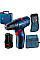 Шурупокрут-дриль акумуляторний Bosch Professional GSR 120-LI 12В 2х2А·год 14·30Нм 0-400·0-1500об/хв 2.5кг