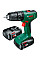Шурупокрут-дриль акумуляторний Bosch EasyImpact 18V-40 18В 2х2А·год 20·38Нм 0-430·0-1630об/хв кейс ЗП 1.4кг
