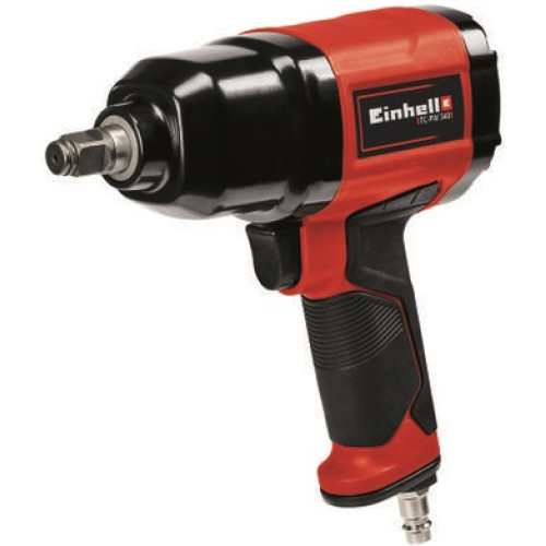 Гайковерт пневматичний Einhell TC-PW 340, 340Нм, 6.3бар, 142л/хв, 1.9кг