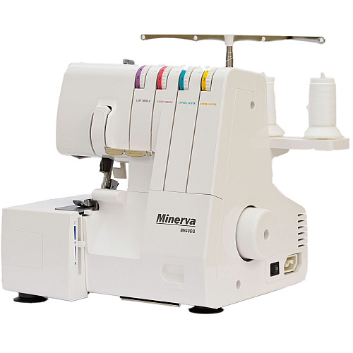 Оверлок MINERVA  M840DS, 105Вт, 8 оп., (4, 3-х ниткові шви), білий