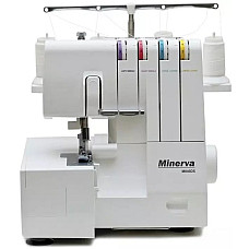 Оверлок MINERVA  M840DS, 105Вт, 8 оп., (4, 3-х ниткові шви), білий