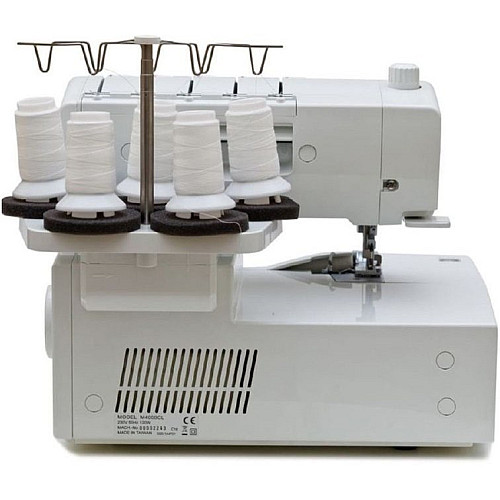 Коверлок MINERVA  M4000CL, 120Вт, 20 оп., (5, 4, 3, 2-х ниткові шви), білий