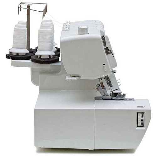 Коверлок MINERVA  M4000CL, 120Вт, 20 оп., (5, 4, 3, 2-х ниткові шви), білий