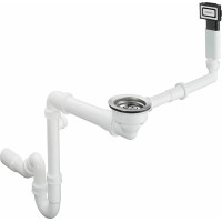 Сифон Hansgrohe D16-10 для мийки, білий