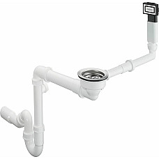 Сифон Hansgrohe D16-10 для мийки, білий