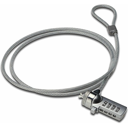 Замок безпеки DIGITUS для ноутбука, Ednet Notebook Number Lock