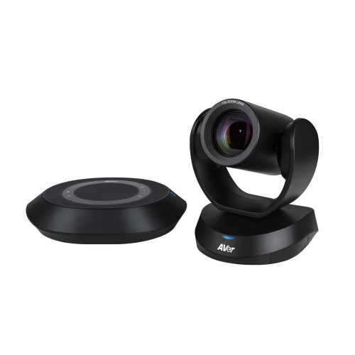 Система відеоконференцзв'язку AVer VC520 Pro 3, 12x Optical Zoom, Full HD, PTZ, 2 х Omni-mic, радіус дії 3 м, USB, RJ45, PoE, 3.5 mini jack, чорний
