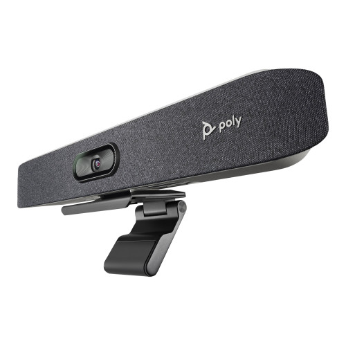 Відеотермінал Poly Studio X30, 4K, 4 х Uni-mic, радіус дії 4,57 м, динамік 3 Вт, Poly Video OS, сертифікати Microsoft Teams, Zoom, сірий