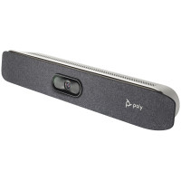 Відеотермінал Poly Studio X30, 4K, 4 х Uni-mic, радіус дії 4,57 м, динамік 3 Вт, Poly Video OS, сертифікати Microsoft Teams, Zoom, сірий