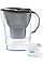 Фильтр-кувшин Brita Marella Memo MXPro 2.4л (1.4л очищенной воды) с фильтр-картриджем графит 3шт