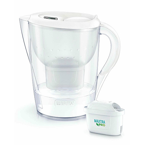 Фильтр-кувшин Brita Marella XL Memo MXPro 3.5л (2л очищенной воды) с фильтр-картриджем, синий