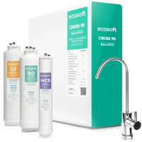 Фільтр зворотного осмосу Ecosoft Cross90 Balance, мембрана 600gpd